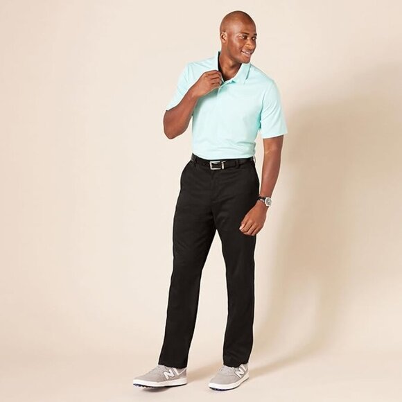 🖤 Men’s Black Performance Golf Pants | 28x30 | Straight Fit - Picture 4 of 7